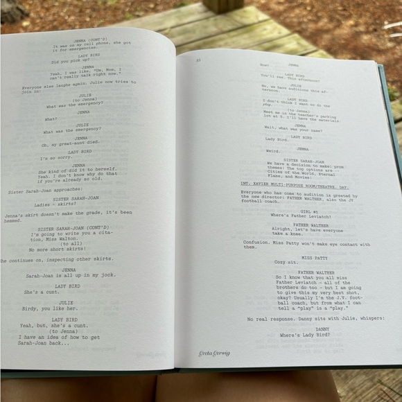 A24 Lady Bird Screenplay Book - Picture 3 of 6
